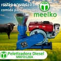 Peletizadora Meelko 120 mm Diesel 8hp M