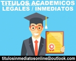 titulos universitarios registrados