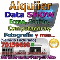 ALQUILER DE DATA SHOW - PROYECTOR