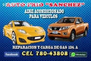CARGA DE GAS AC AUTO FRIO SANCHEZ