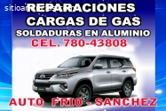 CARGA DE GAS AC AUTO FRIO SANCHEZ