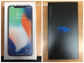 iPhone X y Samsung S9 Plus y iPhone 8 Pl