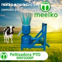 Peletizadora meelko 200mm 15hp PTO