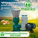 Peletizadora Meelko 200mm electrica 7.5k