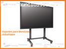 Soporte para monitor industrial instalac