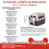 Alquiler  y Venta Cómodos Guacales