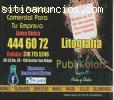 Litografia medellin, volantes,tarjetas,a