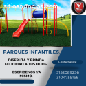 A la venta parques infantiles. Cotiza ya