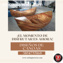 Adquiere ya mismo una exclusiva canoa.