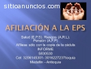 afiliese a la eps