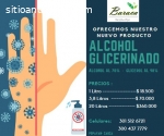 Alcohol glicerinado al 70 y jabón líquid