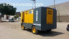 Alquiler de compresora Atlas Copco 900