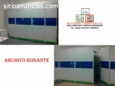 archivo rodantes de sistema manual