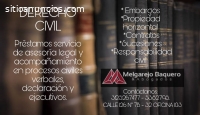 ASESORIA Y REPRESENTACIÓN EN DERECHO CIV