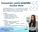 AUXILIAR RRHH - HORARIOS FLEXIBLES