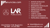 avisos y publicidad exterior