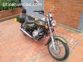 BAJAJ AVENGER 220 VERDE  GRIS NEGOCIABLE