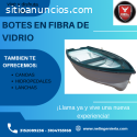 Botes en fibra de vidrio. De calidad!