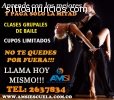 CLASES DE BAILE INDIVIDUALES O GRUPALES