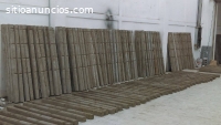 CONSTRUCCIÓN DE POSTES PARA CERRAMIENTO