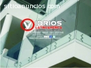 Corta vientos en vidrio templado
