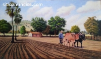 CUADROS AL ÓLEO SOBRE LIENZO