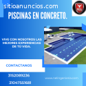 Diseñamos piscinas en concreto.