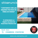 Diseñamos piscinas en fibra de vidrio.