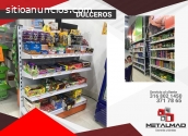 DISTRIBUCIUONES  DE ESTANTERIA EN  ACERO