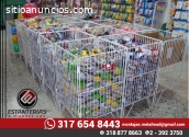 Estanterias para supermercados al mejor