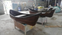 FABRICAMOS CANOA CON ACABADOS EN MADERA