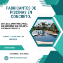 Fabricantes de piscinas.