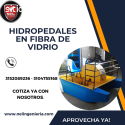 Hidropedales en fibra de vidrio. Aprovec