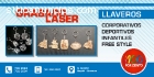 Llaveros personalizados, grabado laser