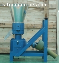 Maquina para pellets con madera 260 mm