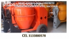 Mezcladoras para concreto Fabrico