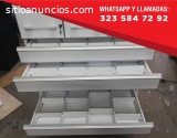 mobiliario medicamentos y columnas