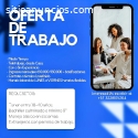 OPORTUNIDAD DE TRABAJO MEDIO TIEMPO CON