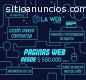 Paginas Web desde 500.000