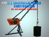 PLUMA GRUA ELECTRICA, GASOLINA, DIESEL