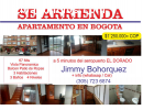 SE RENTA APARTAMENTO EN BOGOTA