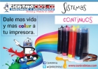 sistema continuo para impresoras,tintas