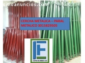 SOMOS FABRICANTES DE CERCHA Y PARAL