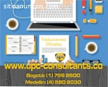 SOMOS UN EQUIPO DE TRADUCTORES OFICIALES