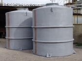 TANQUES EN FIBRA DE VIDRIO Y CONCRETO