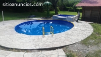 Te ofrecemos: piscinas en fibra.