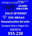 Tigo internet 200 megas paga en agosto