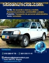 TRABAJO PARA CAMIONETAS DOBLE CABINA 4X4