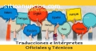 TRADUCCIONES E INTERPRETES VARIOS IDIOMA