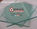vidrio crudo, laminado y templado